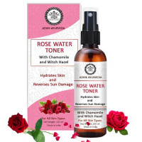 Rose Water Toner (Face Mist) for Skin Hydration & Sun Damage, 100 ml